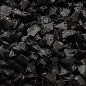 Black glass grits
