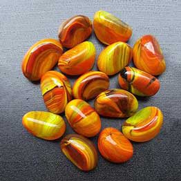 Small glass stones
